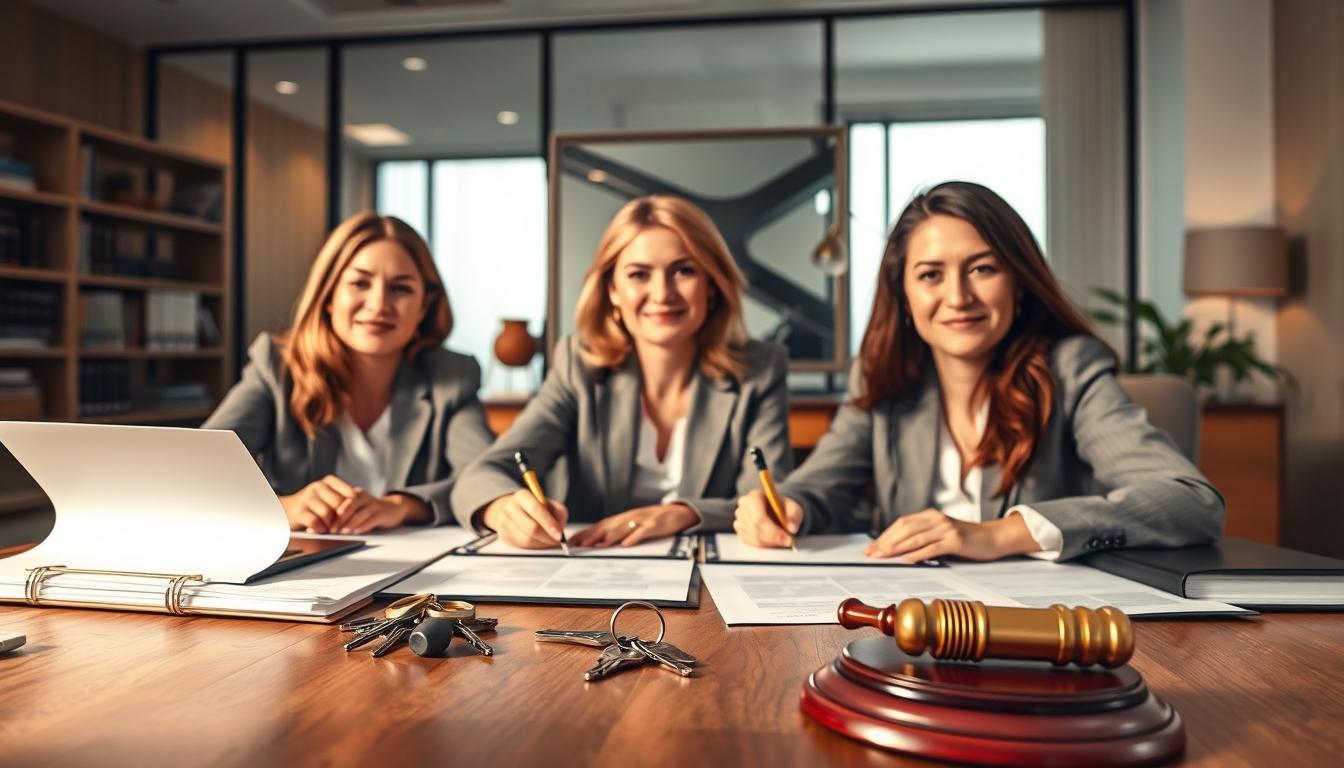 Property settlement paperwork and transfer review