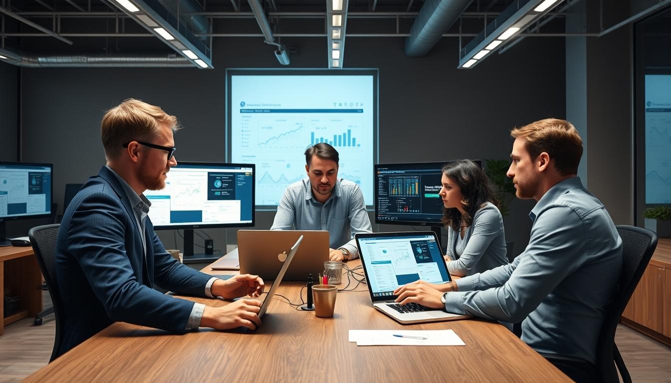 Business software planning session